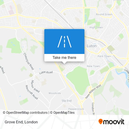 Grove End map