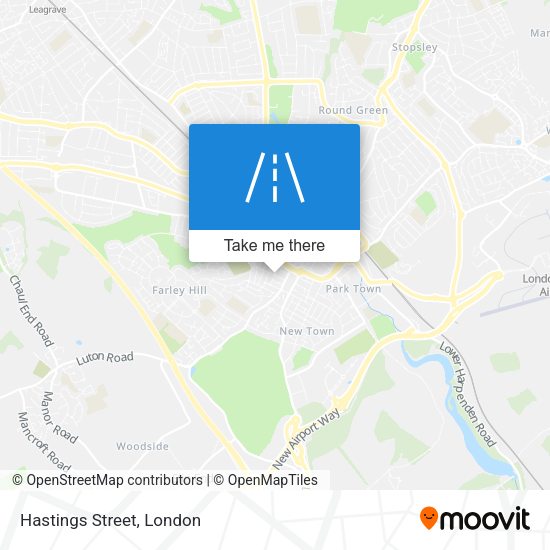 Hastings Street map