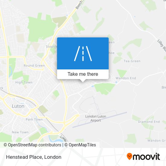 Henstead Place map