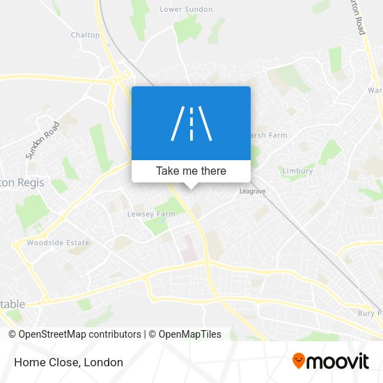 Home Close map