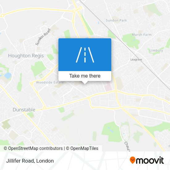 Jillifer Road map