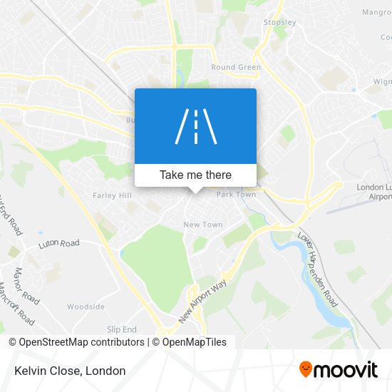 Kelvin Close map
