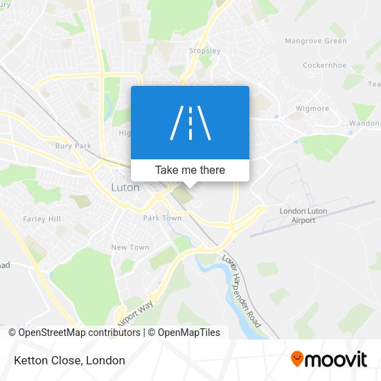 Ketton Close map