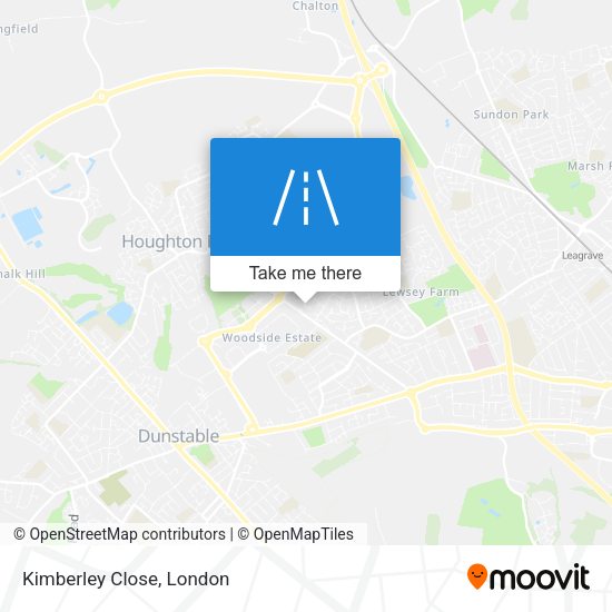 Kimberley Close map