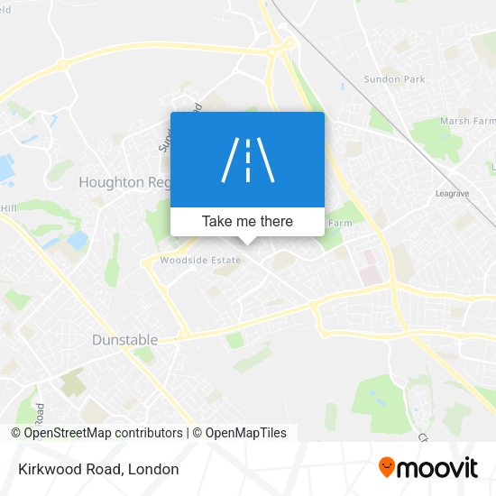Kirkwood Road map