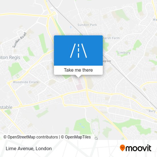 Lime Avenue map