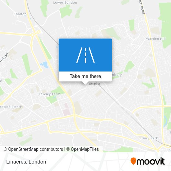 Linacres map