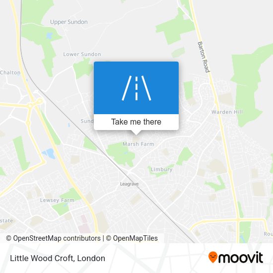 Little Wood Croft map