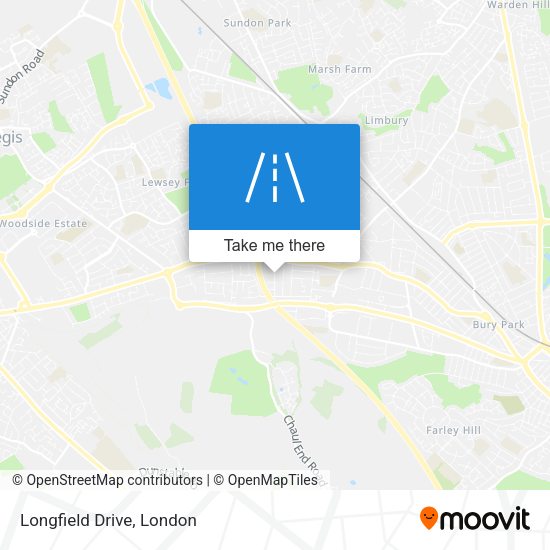 Longfield Drive map