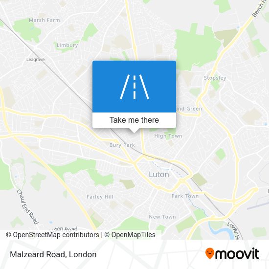 Malzeard Road map