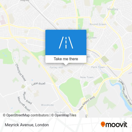 Meyrick Avenue map