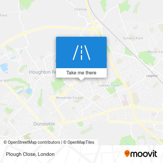 Plough Close map
