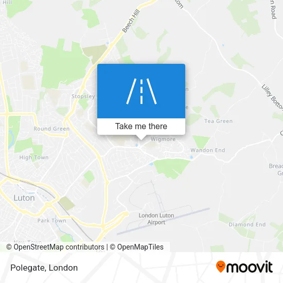 Polegate map