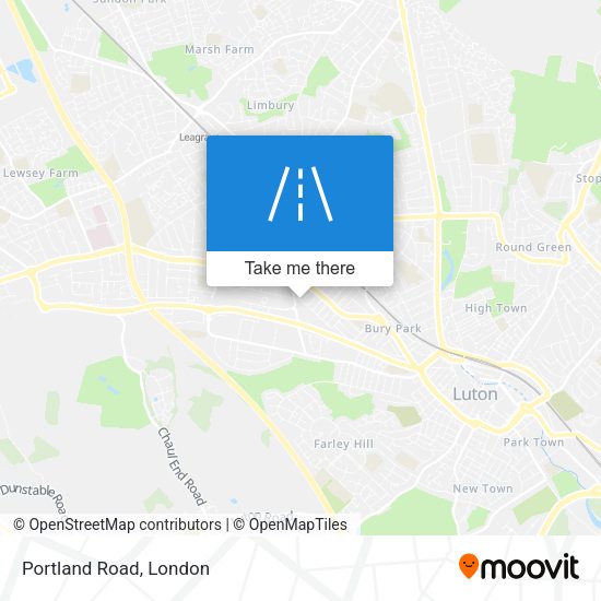 Portland Road map
