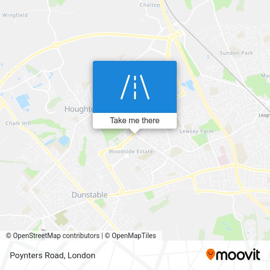 Poynters Road map