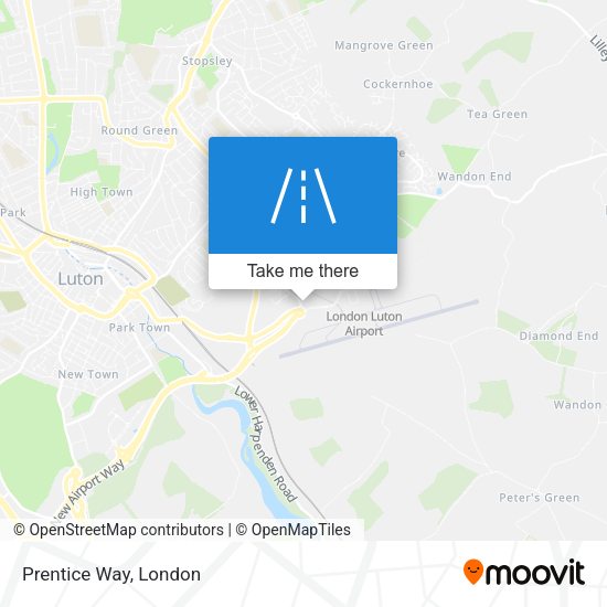 Prentice Way map