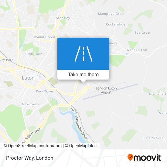 Proctor Way map