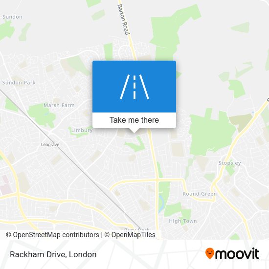 Rackham Drive map