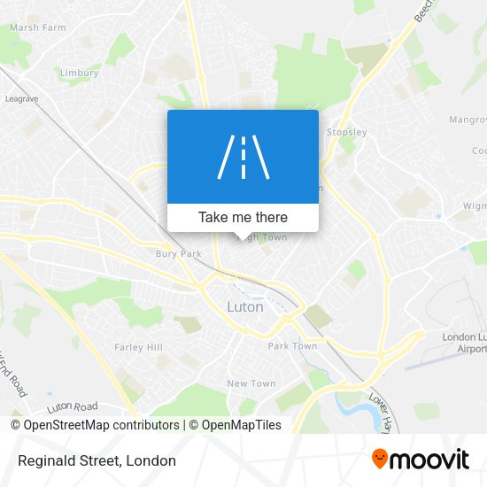 Reginald Street map