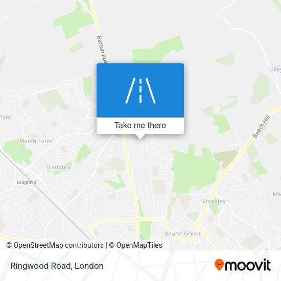 Ringwood Road map