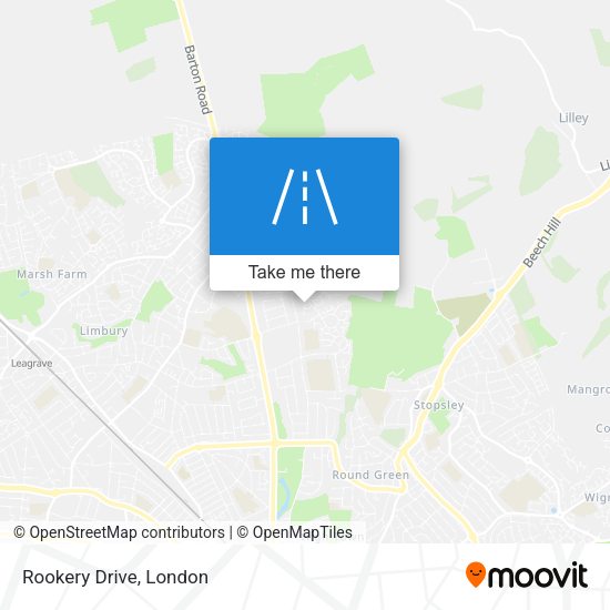 Rookery Drive map