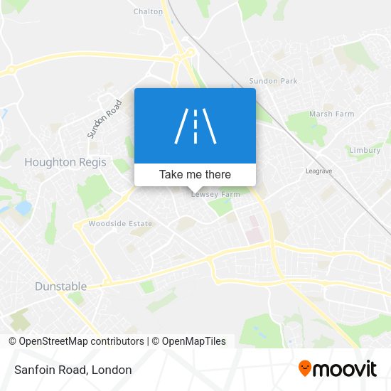 Sanfoin Road map
