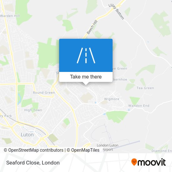 Seaford Close map
