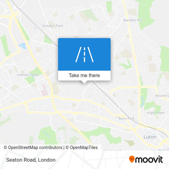 Seaton Road map
