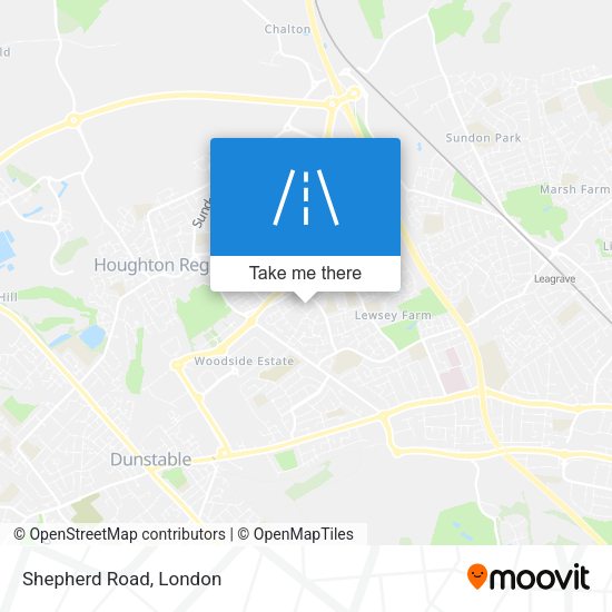 Shepherd Road map