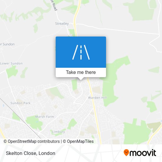 Skelton Close map