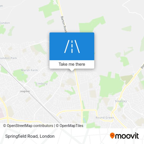 Springfield Road map