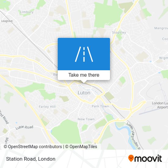 Station Road map
