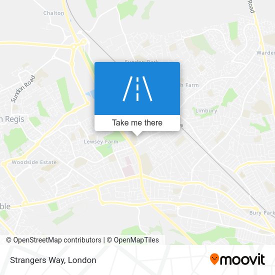 Strangers Way map
