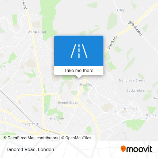 Tancred Road map
