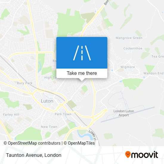 Taunton Avenue map