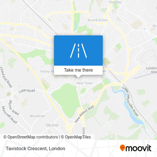 Tavistock Crescent map