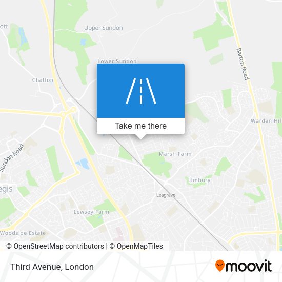 Third Avenue map