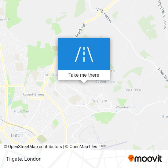 Tilgate map