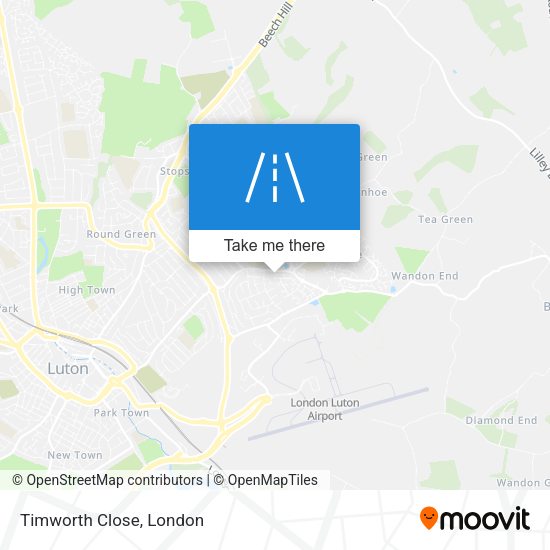 Timworth Close map
