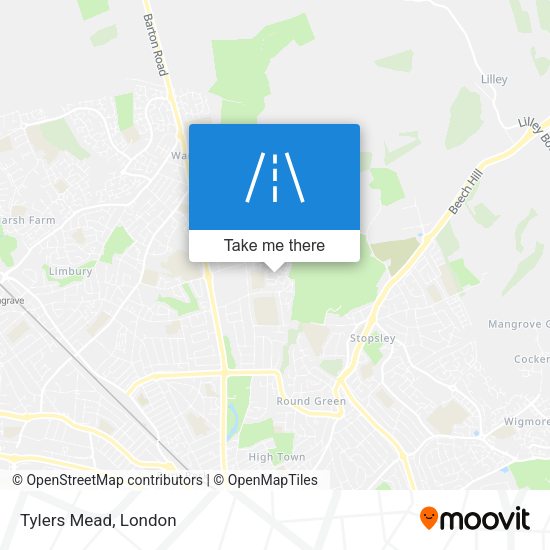 Tylers Mead map