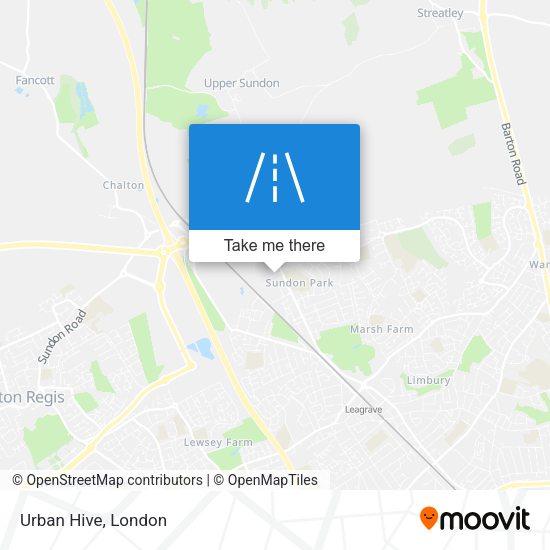 Urban Hive map