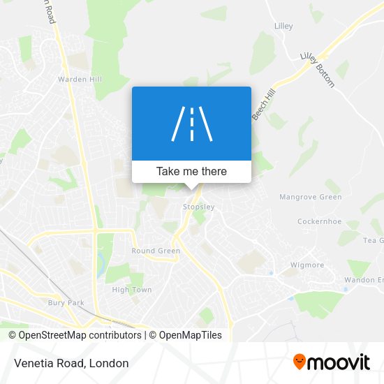Venetia Road map