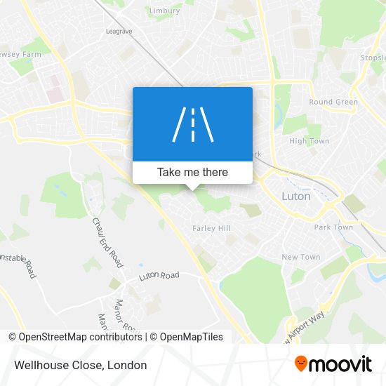 Wellhouse Close map
