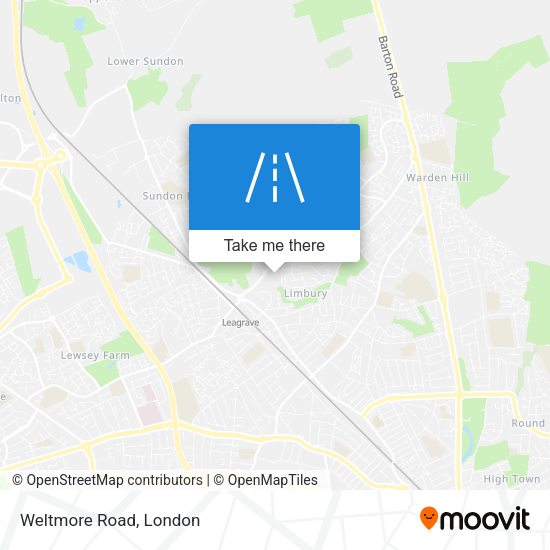 Weltmore Road map