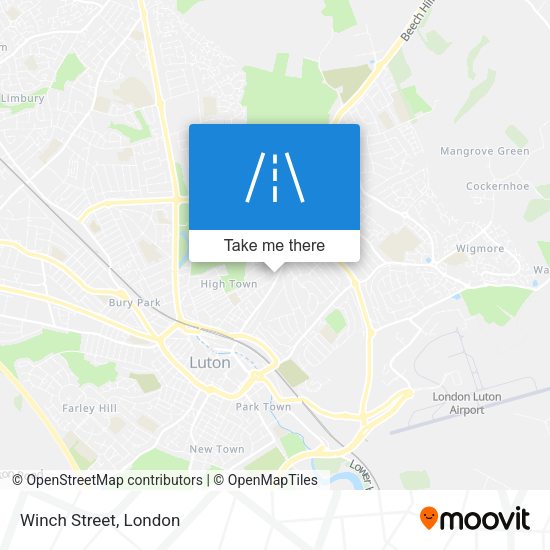 Winch Street map