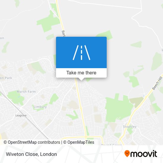 Wiveton Close map