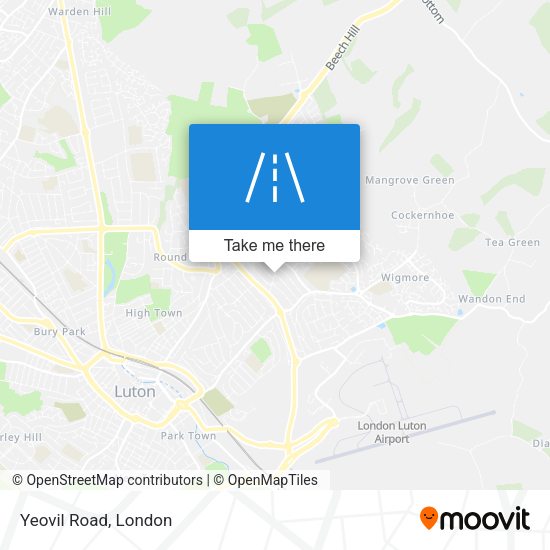 Yeovil Road map