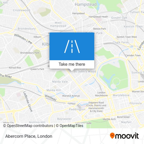 Abercorn Place map