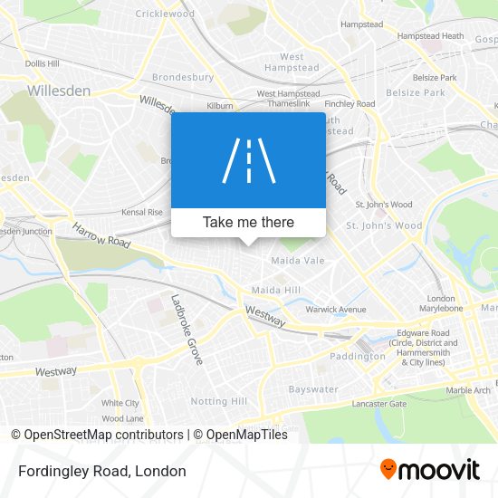 Fordingley Road map