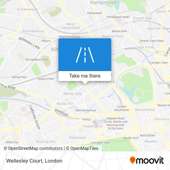 Wellesley Court map